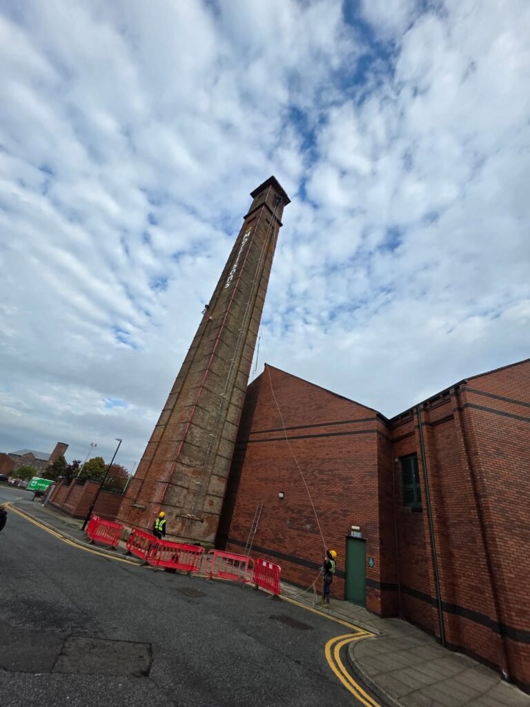 Chimney demolition contractor